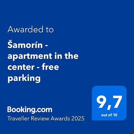 Samorin - Apartment In The Center - Private Parking - Klimatizacia Zewnętrze zdjęcie